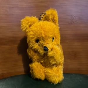 Vintage Christmas Animal Plush Ornament